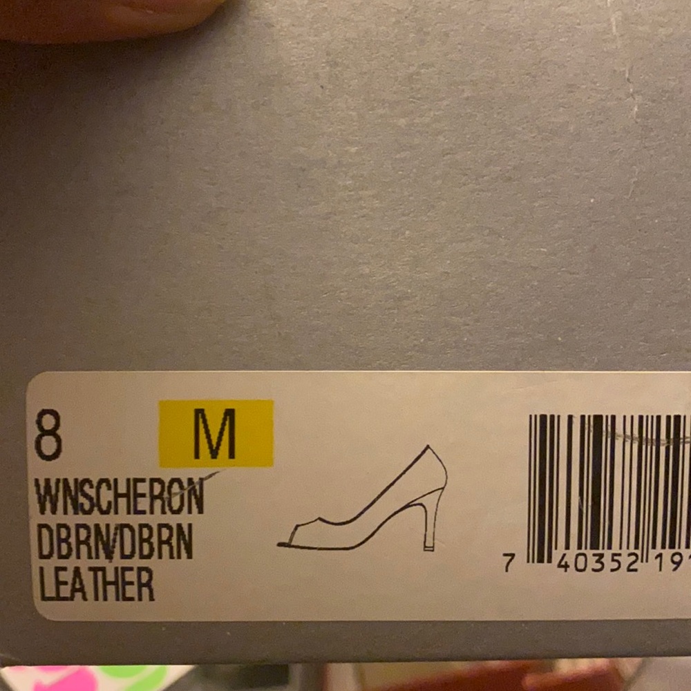 Brown Nine West heels!